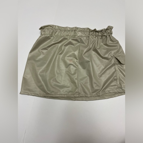 NWT ⚜️ Just Polly NY Forever 21 Toggle Drawstring Mini Skirt size L - Picture 14 of 15